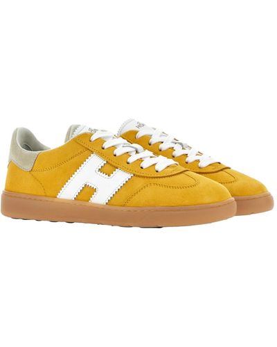 Hogan Stylische allacciato h sneakers - Gelb