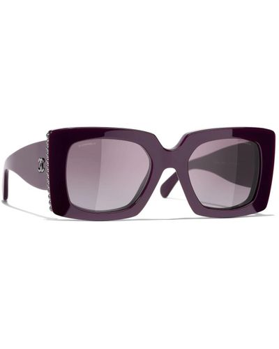 Chanel Sunglasses - Purple