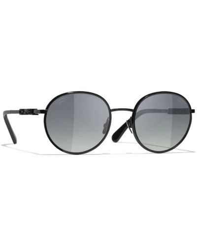 Chanel Authentische sonnenbrille - einheitliche gläser - Schwarz
