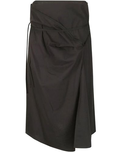 Lemaire Midi Skirts - Black