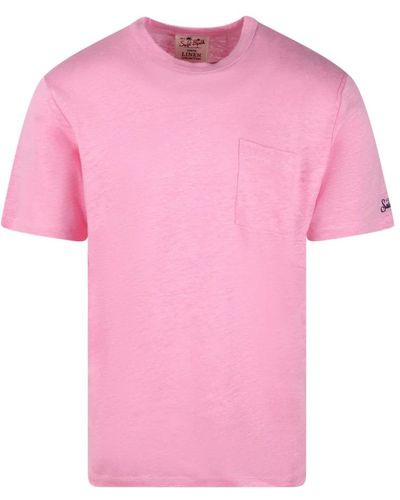 Mc2 Saint Barth T-Shirts - Pink