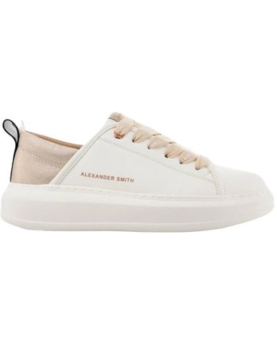 Alexander Smith Sneakers donna - weiß/sand