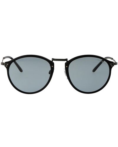 Giorgio Armani Stylische sonnenbrille für trendigen look - Schwarz