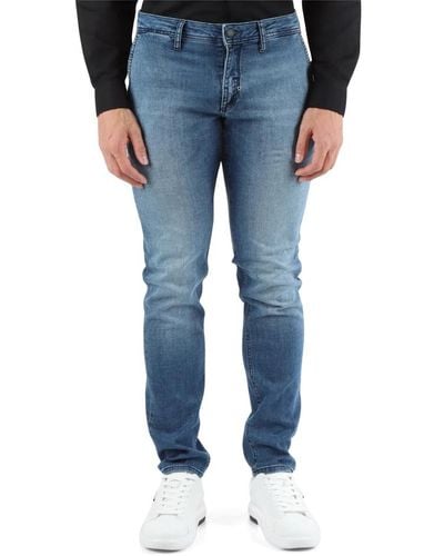 Antony Morato Pantalone jeans tasche america mason skinny fit - Blu
