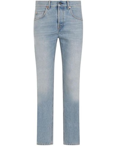 Gucci Jeans > slim-fit jeans - Bleu