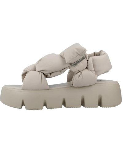 Steve Madden Stilvolle flache sandalen für frauen - Grau
