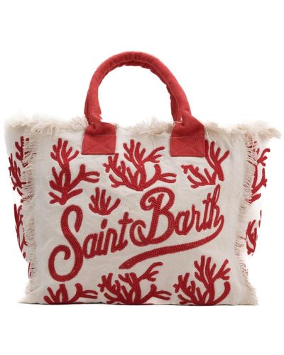 Mc2 Saint Barth Tote Bags - Red