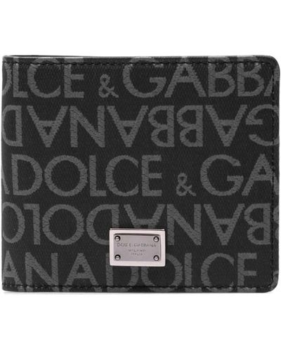 Dolce & Gabbana Stilvolles portemonnaie - Schwarz