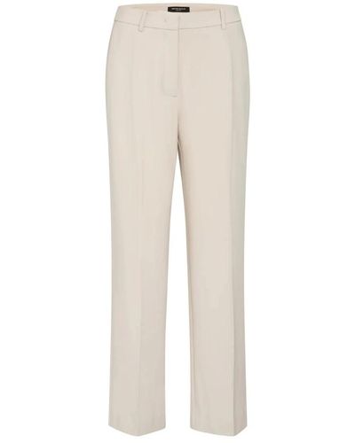Bruuns Bazaar Classico pantaloni larghi da completo - Neutro