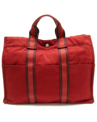 Hermès Pre-owned > pre-owned bags > pre-owned handbags - Rouge