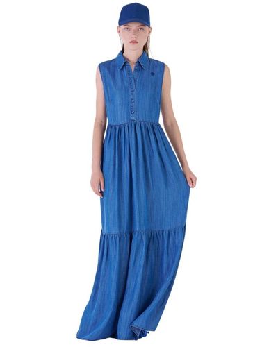 Silvian Heach Shirt dresses - Azul