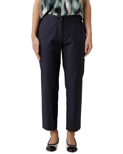 Ottod'Ame Cropped Trousers - Blue