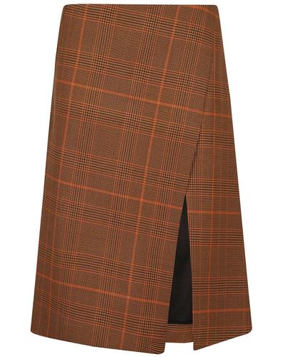Stella McCartney Midi Skirts - Brown