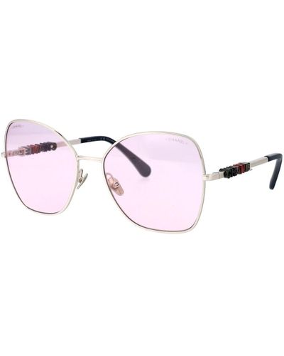 Chanel Stylische sonnenbrille mit modell 0ch4283 - Pink