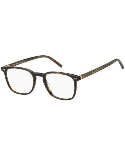 Tommy Hilfiger Montatura occhiali havana scuro - Marrone