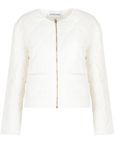 Silvian Heach Denim giacche - Bianco