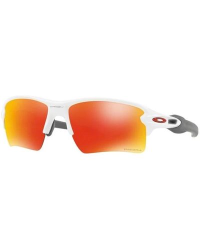 Oakley Xl flak 2.0 sonnenbrille - Weiß