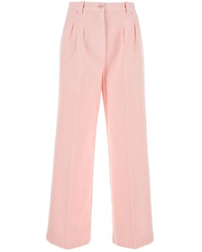 A.P.C. Wide trousers - Rosa