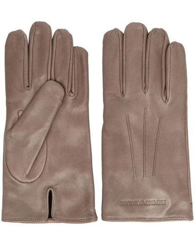 Emporio Armani Accessories > gloves - Marron