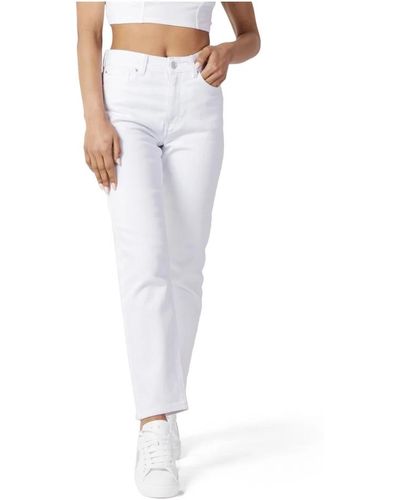 ONLY Stretch mom jeans frühling/sommer kollektion - Weiß
