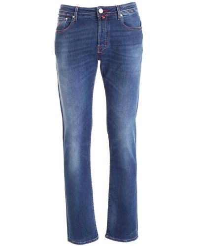Jacob Cohen Straight Jeans - Blau