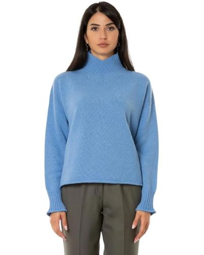 Vanisé Knitwear > turtlenecks - Bleu
