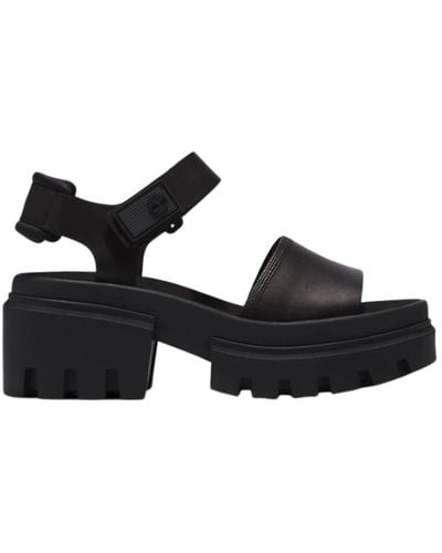 Timberland Shoes > sandals > high heel sandals - Noir