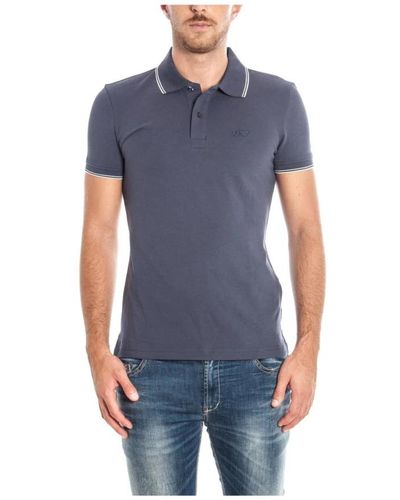 Armani Jeans Tops > polo shirts - Bleu