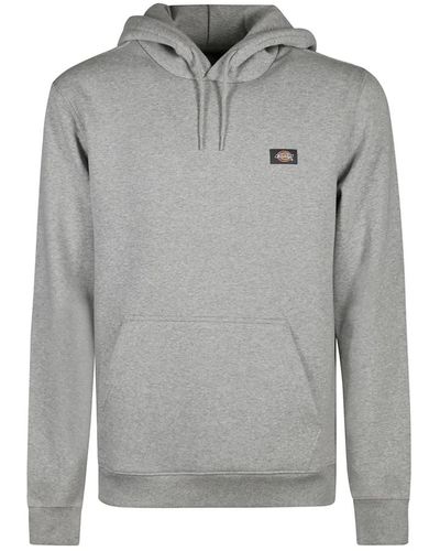 Dickies Oakport hoodie mit fronttasche - Grau