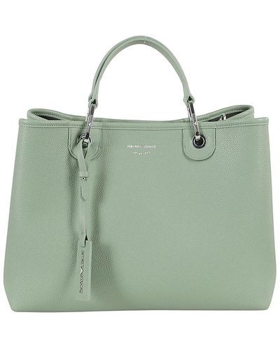 Emporio Armani Stilvolle einkaufstasche - Grün