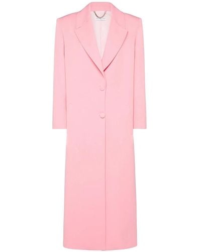MVP WARDROBE Single-Breasted Coats - Pink