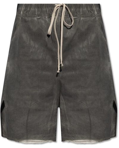 Rick Owens Lange shorts - Grau
