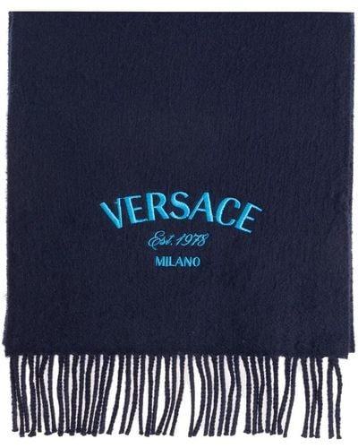 Versace Accessories > scarves > winter scarves - Bleu