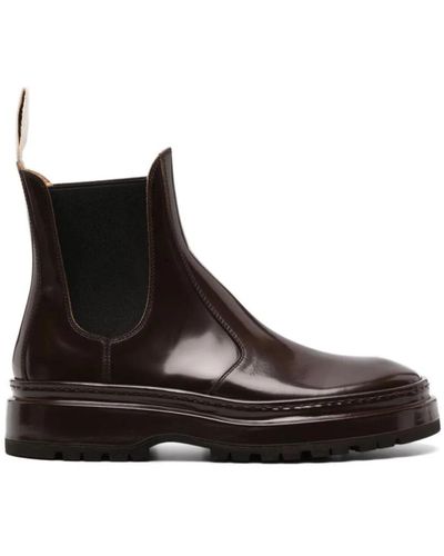 Jacquemus Shoes > boots > chelsea boots - Marron