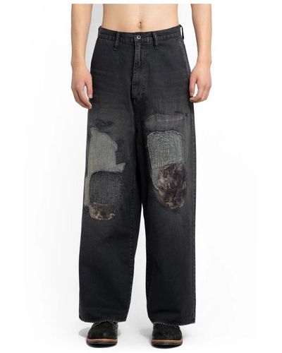 Kapital Jeans > loose-fit jeans - Noir