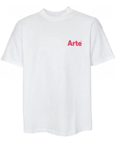 Arte' Herz rücken t-shirt regular fit - Weiß