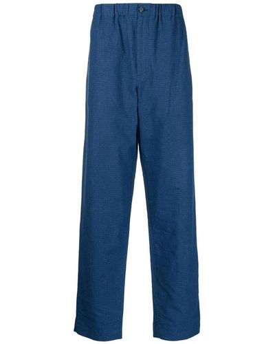 KENZO Wide Trousers - Blue