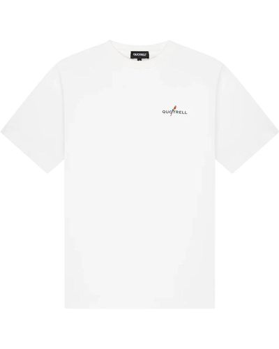Quotrell Resort t-shirt bianco/verde uomo