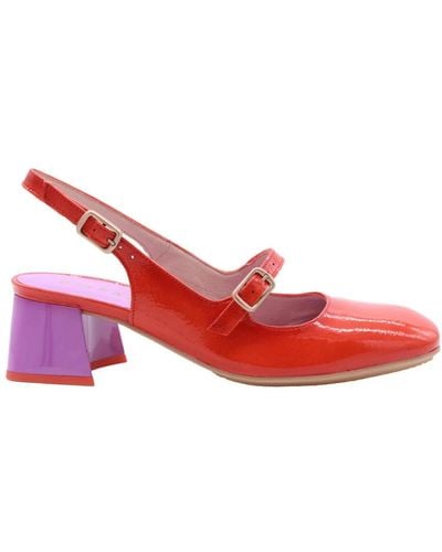Hispanitas Court Shoes - Red