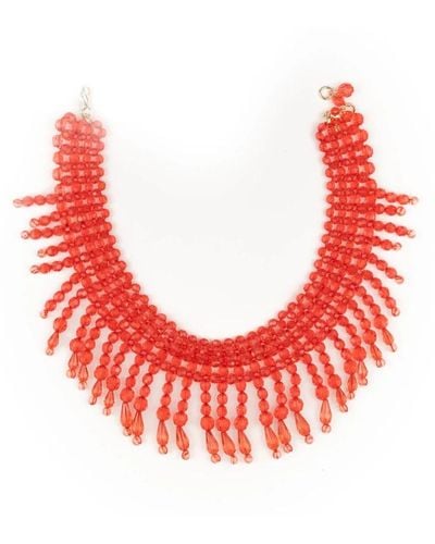 Twin Set Necklaces - Red