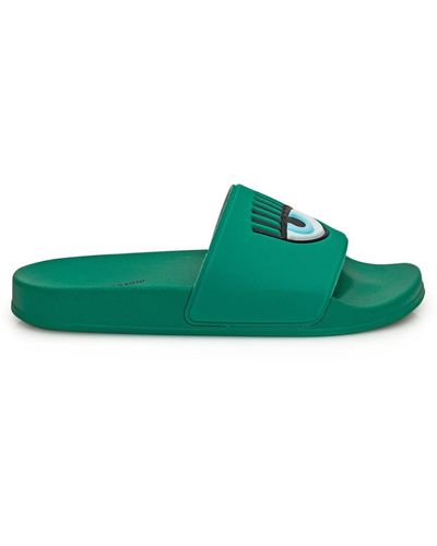 Chiara Ferragni Shoes > flip flops & sliders > sliders - Vert