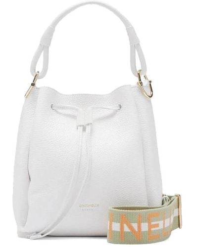 Coccinelle Bucket Bags - White