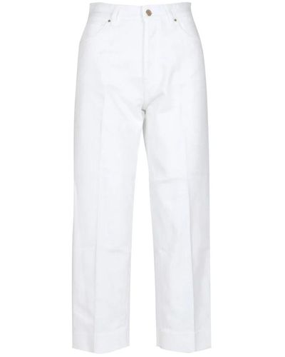 Don The Fuller Jeans > cropped jeans - Blanc