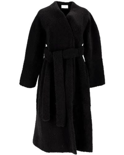 The Row Belted Coats - Black