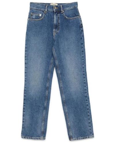 Roy Rogers Jeans icónicos de mezclilla lavado medio - Azul