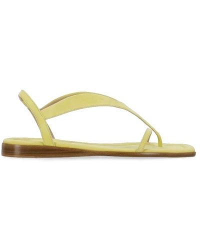 Fabiana Filippi Shoes > sandals > flat sandals - Jaune