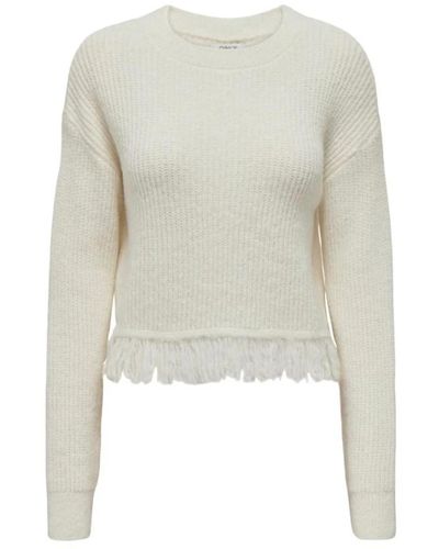 ONLY Suéter elegante - Blanco