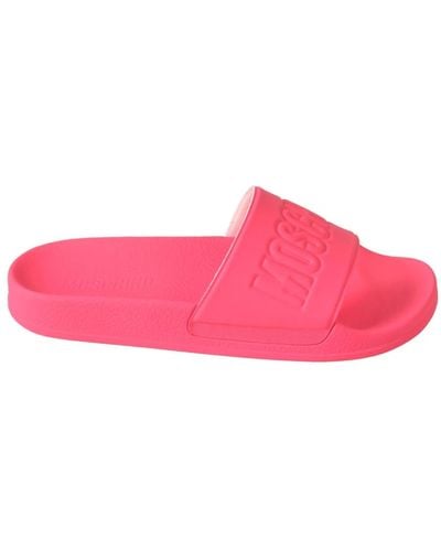 Moschino Shoes > flip flops & sliders > sliders - Rose