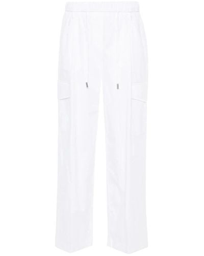 Peserico Straight Trousers - White