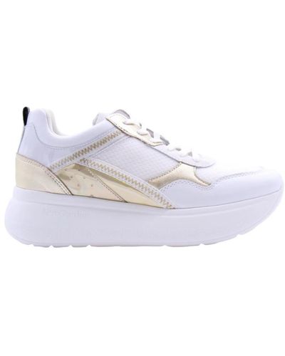 Nero Giardini Sneaker delpech alla moda per donne - Bianco